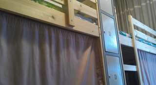 Хостел Ной Новосибирск Кровать в общем 6-местном номере для мужчин и женщин-6